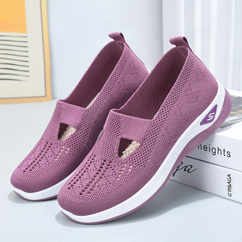 🔥【35-40】 cómodos zapatos antideslizantes transpirables para personas de mediana edad y ancianos_4312652