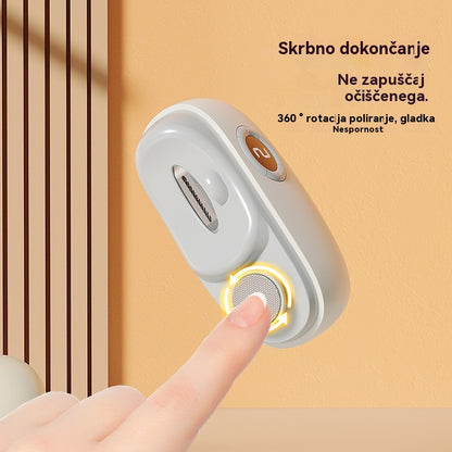 ✂️💅🔥 Večnamenska električna pilica za nohte, električni ščipalnik za nohte z zaščito pred uščipnjenjem