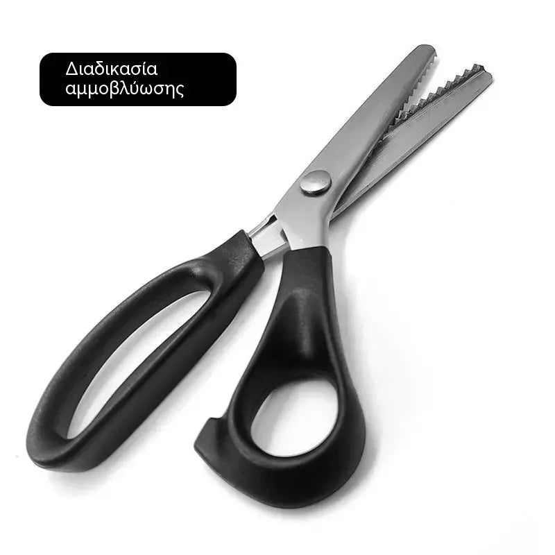 2 kosa za 23 €🔥Kupite enega, enega dobite brezplačno✂️ Profesionalne cikcak škarje - Škarje za blago z ostrimi nazobčanimi rezili