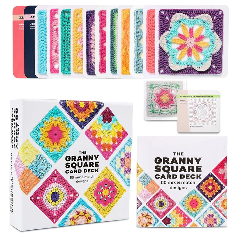 🔥50%OFF🔥🧩🧷【50 diseños únicos】Juego de tarjetas de crochet