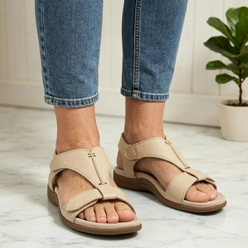 🌻👡【36-43】Poletni sandali z mehkim podplatom in oporo za lok stopala, ležerni in udobni