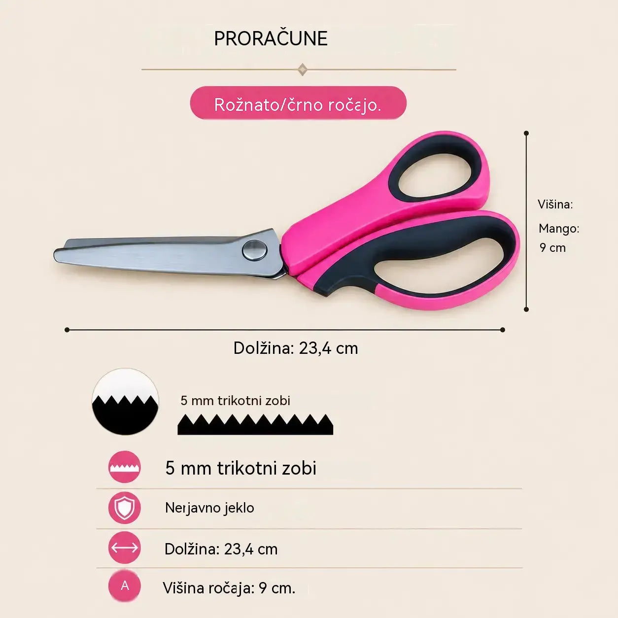 ✂️🧵 Večnamenske škarje za ustvarjanje – preprosto ustvarite čudovite čipke!