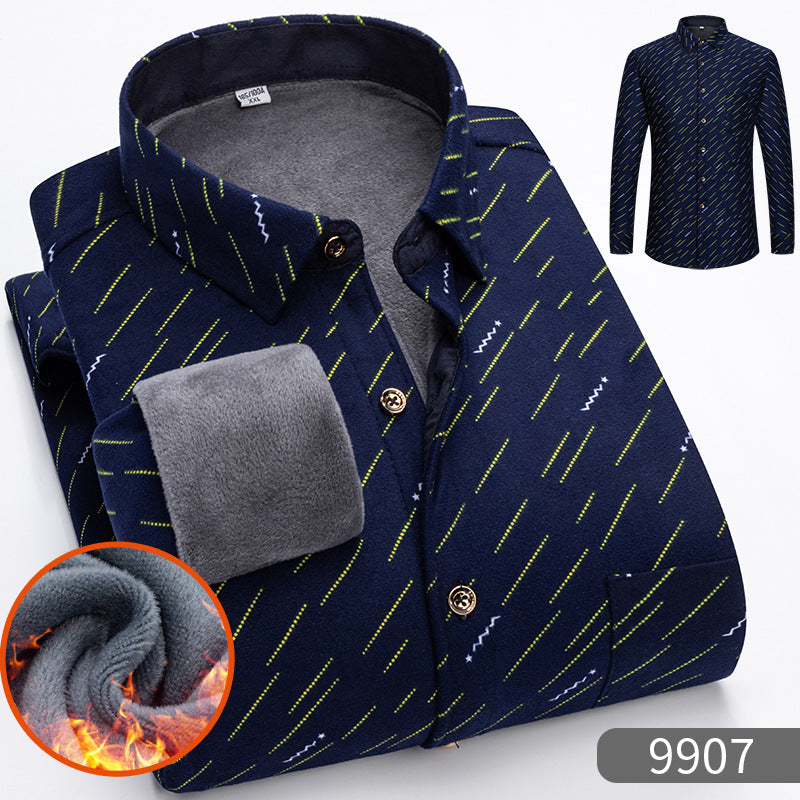 👔 🔥 Jesensko/zimska topla poslovna majica z dolgimi rokavi