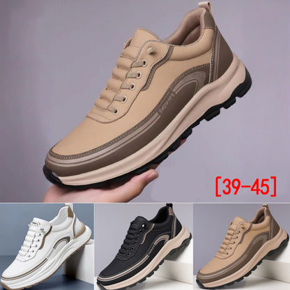 [39-45] Nove muške ležerne cipele, vodootporne i na mrlje otporne kožne papuče s mekim i udobnim potplatima.