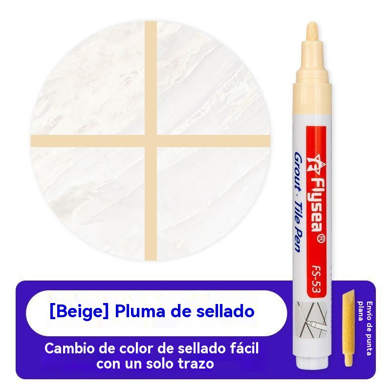 🔥Lápiz para lechada de baldosas de cerámica resistente al moho y al agua