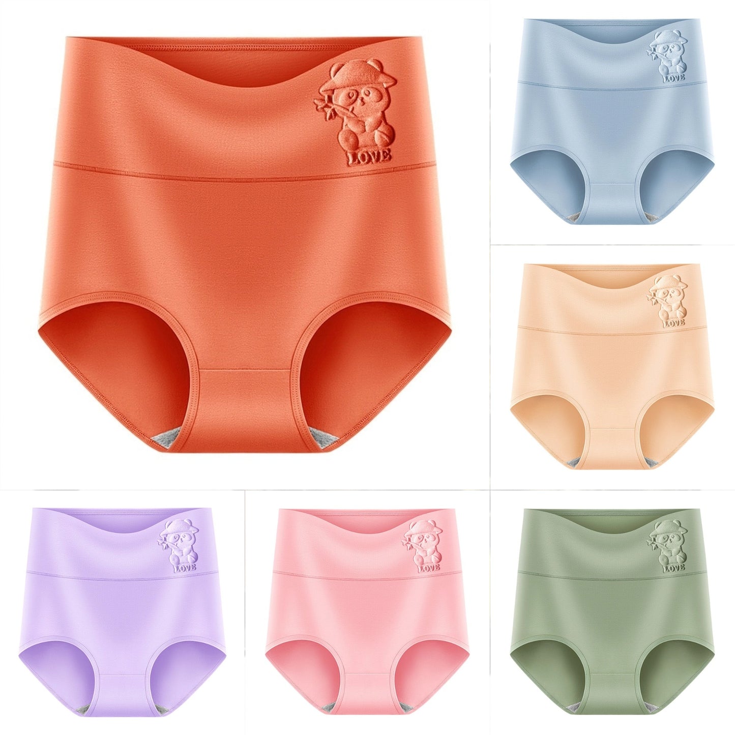 ✅【45KG-90KG】Bielizna z wysokim stanem, podnosząca i modelująca biodra, odpowiednia dla osób o wadze 45-90 kg, wykonana z wysokiej jakości bawełny✨️ 4213322