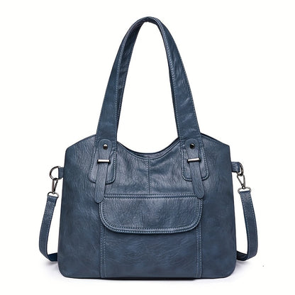 👜Nuevo bolso retro de hombro para mujer de cuero natural, disponible en seis colores💓 4217047