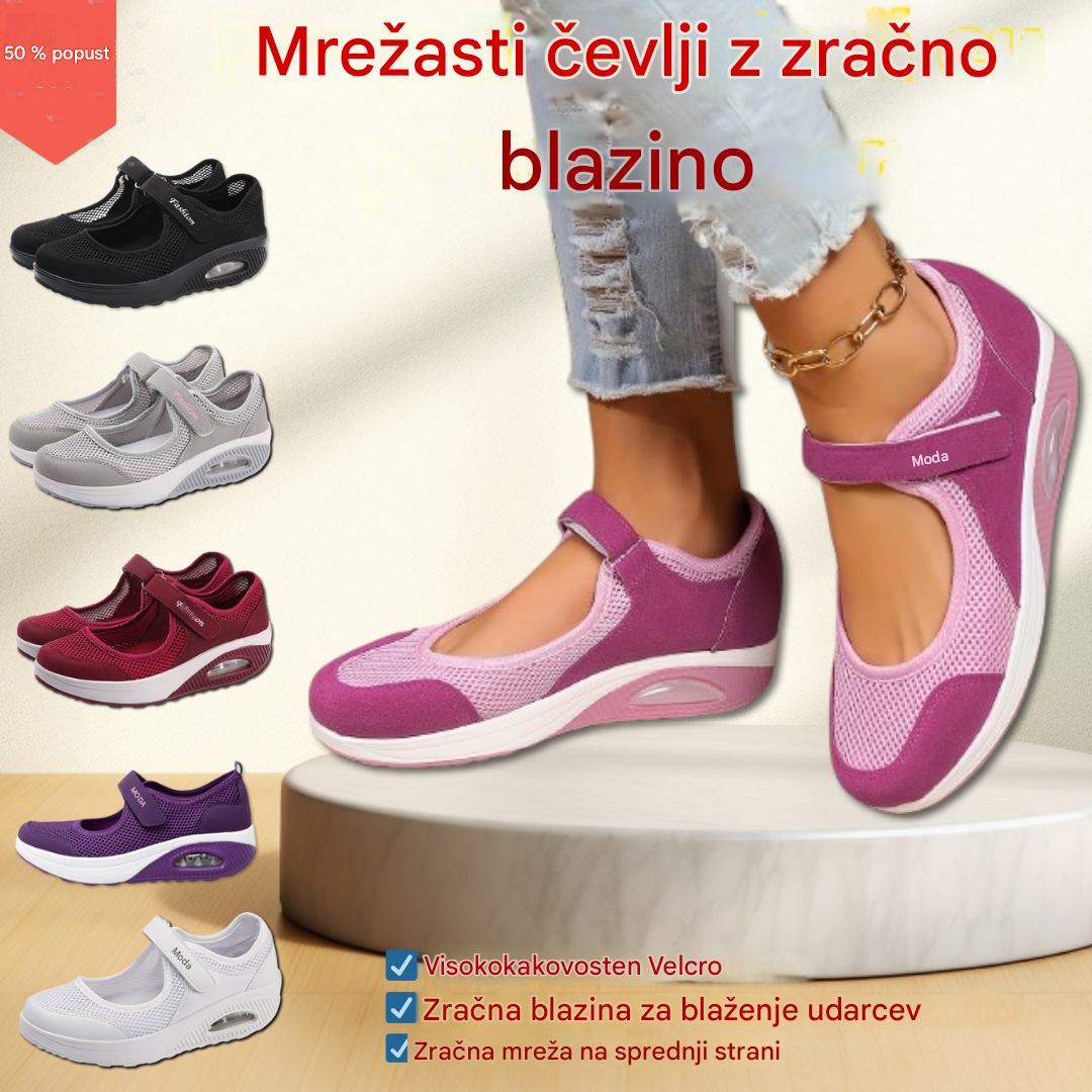 🔥[35–43]💖 Udobni mrežasti čevlji z zračno blazino za pomlad in poletje 2026.