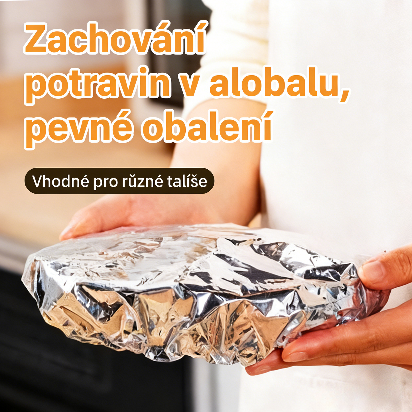 📢📢 SLEVA 50 %! ⏰【100 kusů】 Izolační kryt z hliníkové fólie