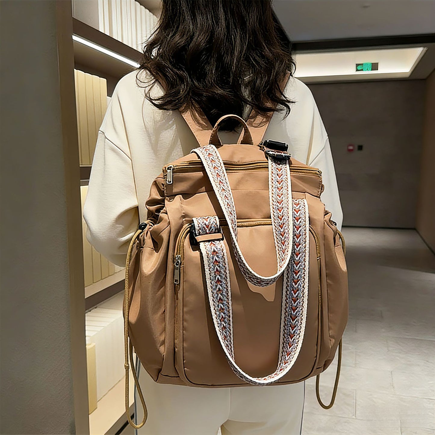 🎒Bolso de uso diario con 15 bolsillos inteligentes, un nuevo bolso de viaje multifuncional para 2026.