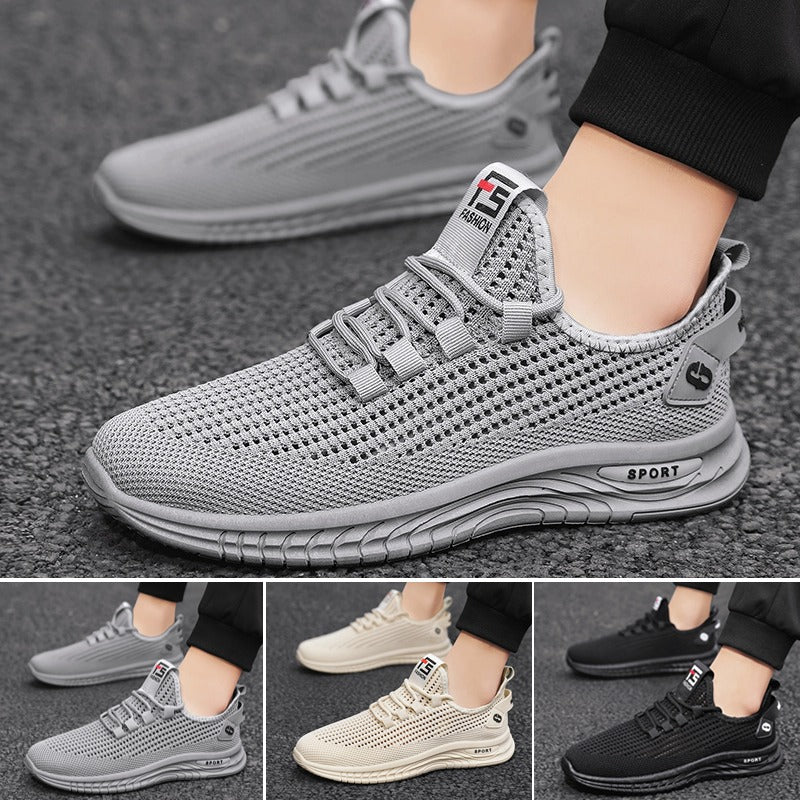👟【39-44】Udobni, zračni, mrežasti, nedrseči in modni moški čevlji za prosti čas.
