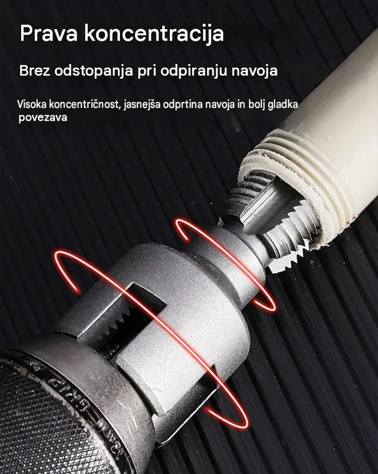 ✔️20 mm + 25 mm🛠️ Sveder novega tipa z integriranim odpiračem navojev za vodovodne cevi, tako notranje kot zunanje (uporabno za PPR, PEPVC)