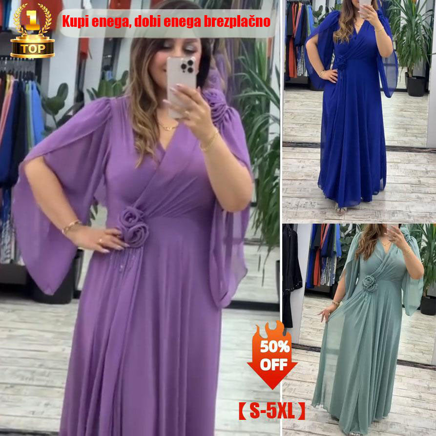 👗💥【S-5XL】Nova modna obleka, klasičen dizajn, elegantna in preprosta