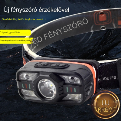 💥【Vásároljon 1-et, kap 1-et ingyen】🌟💡Indukciós LED-es fényszórók intelligens USB-töltéssel