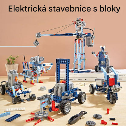 Elektrická stavební hračka s kostkami 4161299