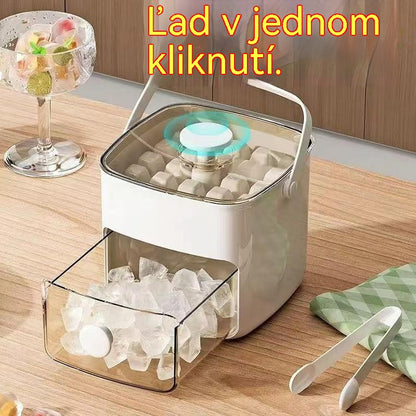 💞Prodej přes 50 000! 💥🧊2026 Miska na led s víkem – Jednoduchá výroba ledu