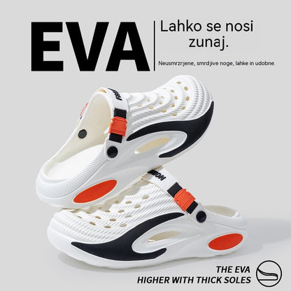 👟 Posebna ponudba s 50 % popustom 🌬️ Večnamenski moški sandali (odebeljen podplat iz EVA): Nedrseči, ultra lahki, zračni – popolna izbira za na plažo, šport in vsakodnevno nošenje 🏃‍♂️