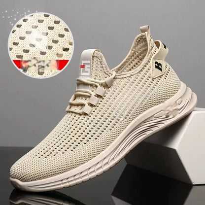 👟【39-44】Udobni, zračni, mrežasti, nedrseči in modni moški čevlji za prosti čas.