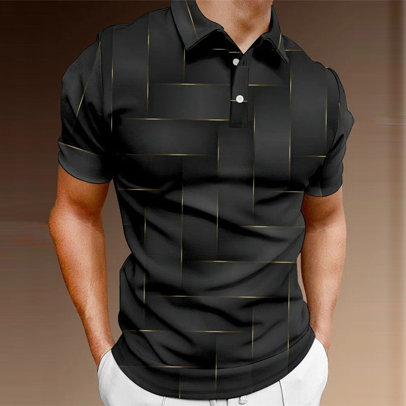 ✨【S-5XL】Poletna nova modna priložnostna POLO majica s kratkimi rokavi