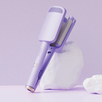 ✨ 🌸 Kulma 32 mm – velké, jemné vlny, 4 nastavení teploty a technologie záporných iontů – úprava vlasů jako od profesionála přímo u vás doma 💇‍♀️