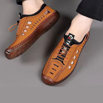 2026 nuevo verano transpirable fondo hueco suave zapatos casuales de los hombres_4280530