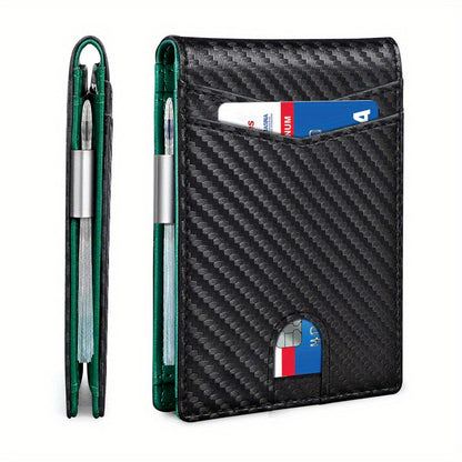 Imprescindible para hombres 👛 Cartera minimalista para hombre con función de protección RFID 👨4247217