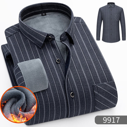 👔 🔥 Jesensko/zimska topla poslovna majica z dolgimi rokavi