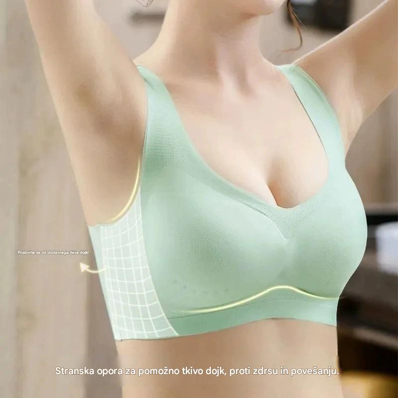 💟 [Kupite 1, dobite 1 brezplačno][M-5XL] Brezšivni ultratanek nedrček Ice Silk