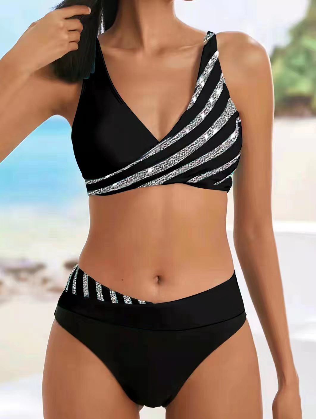 👙[S-3XL] 2025 Nov komplet potiskanih kopalk za ženske