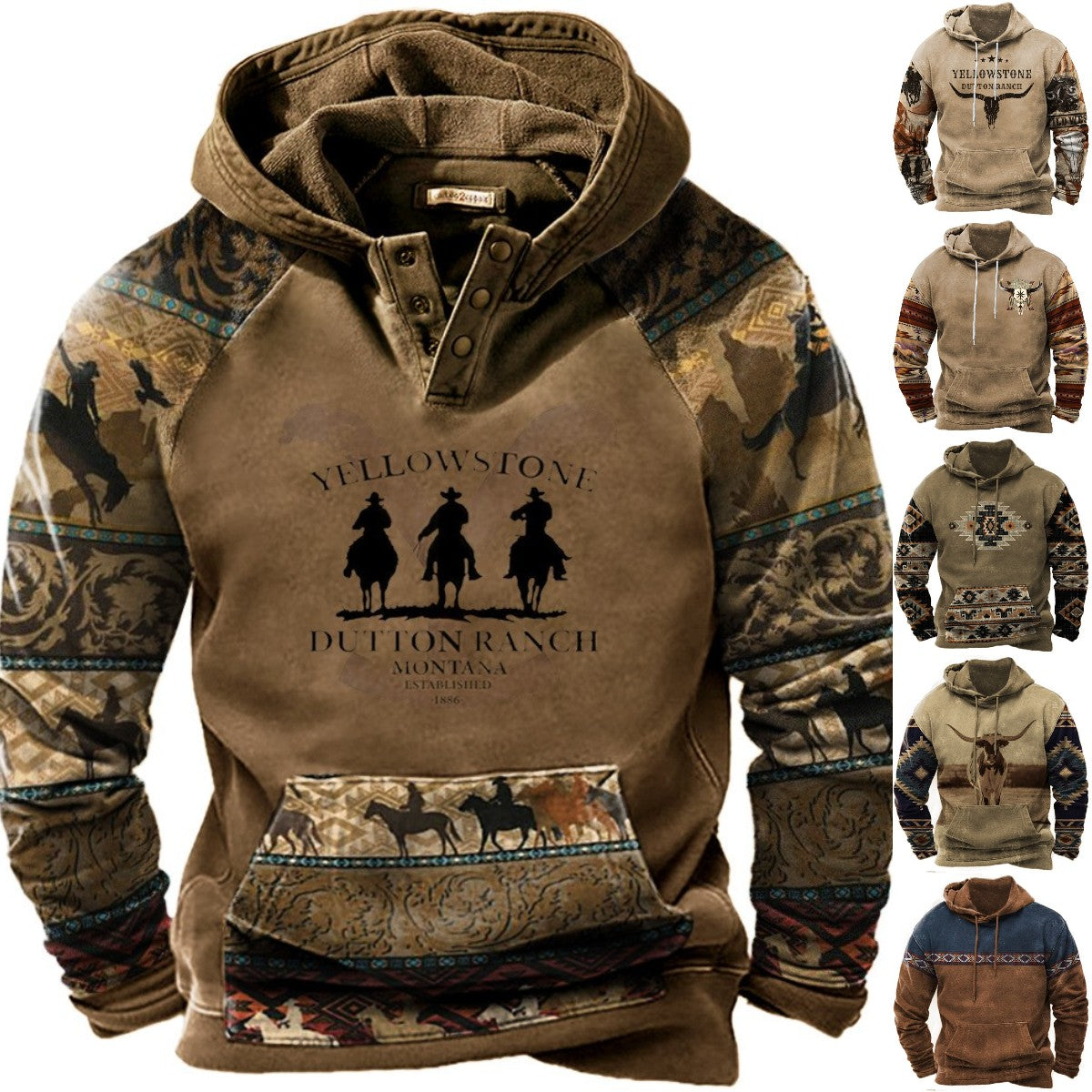 【S-5XL】Moški 3D pulover z dolgimi rokavi 2024, jesen, zima, toplo, hladno odporen 3782249