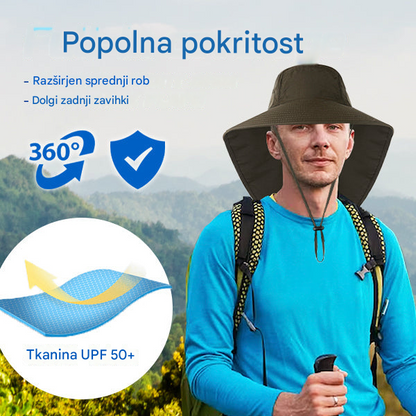 🔥【Kupite 1, dobite 1gratis】🔥2026 Univerzalni poletni ribiški klobuk za zaščito pred soncem