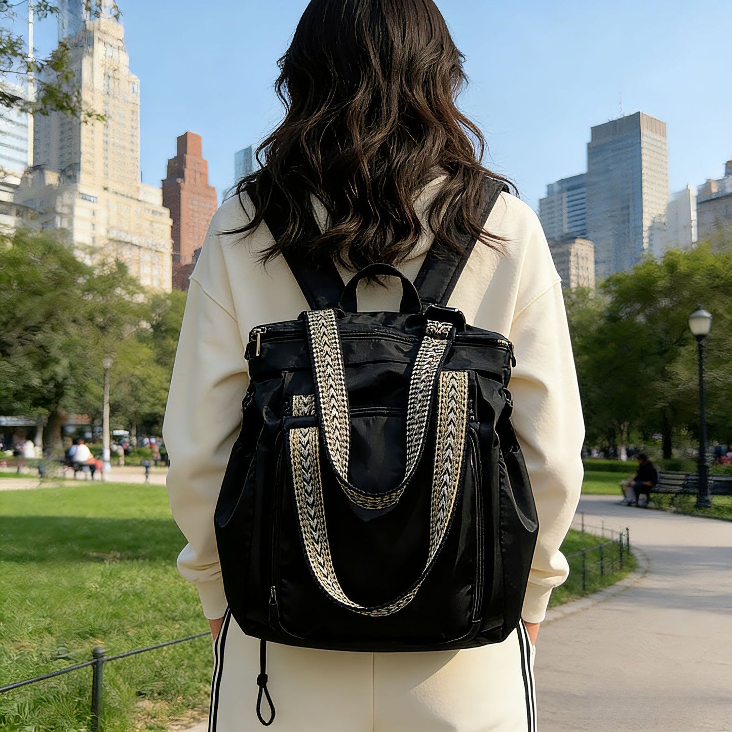 🎒Bolso de uso diario con 15 bolsillos inteligentes, un nuevo bolso de viaje multifuncional para 2026.