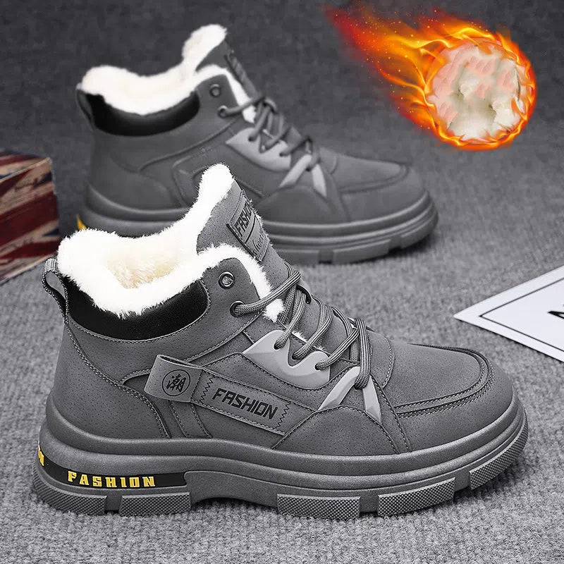 🔥🔥👞【39－44】2025 Novi moški zimski zgoščeni žametni topli martinci