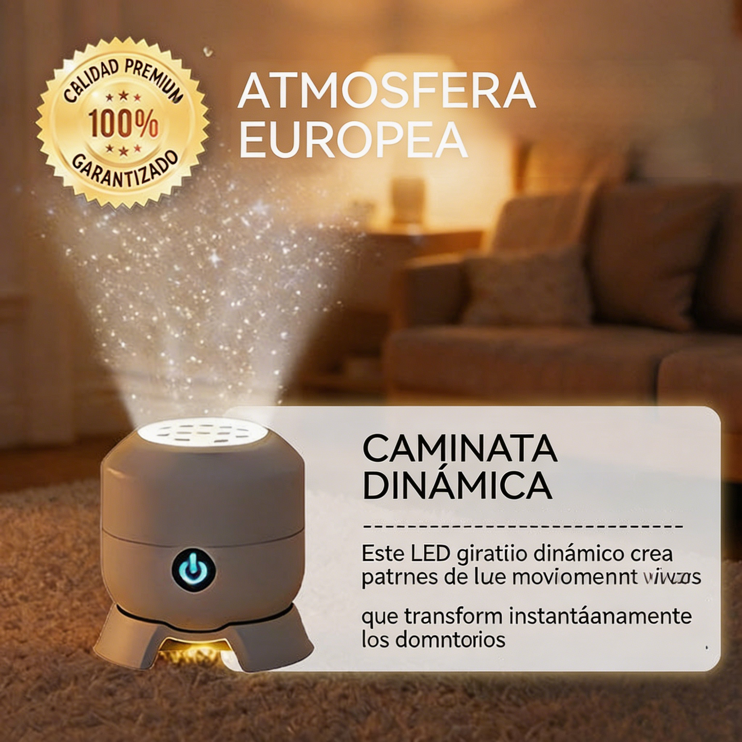 💖🌙¡Lámpara proyector LED giratoria dinámica 2026! ☁️🔥✨4287279