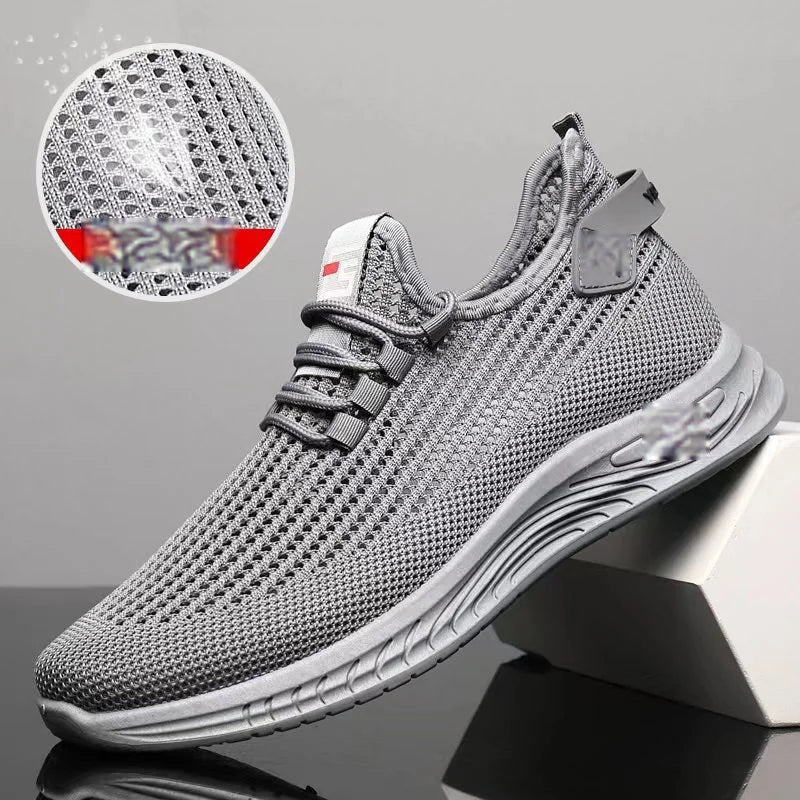 👟【39-44】Udobni, zračni, mrežasti, nedrseči in modni moški čevlji za prosti čas.