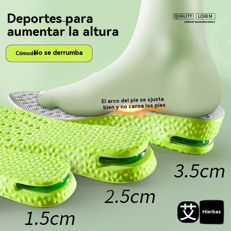 📢📢50% de descuento! ! ⏰ La cómoda plantilla acolchada añade altura: ¡camina con facilidad y estilo! 👟