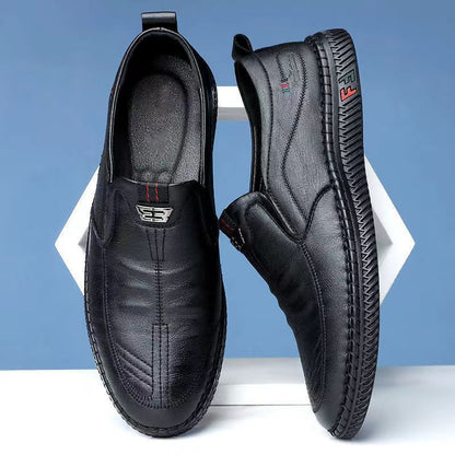 👞 【38-44】Pánská obuv vyrobená z měkké přírodní kůže - poskytuje maximální pohodlí sofistikovaným mužům.  4262805