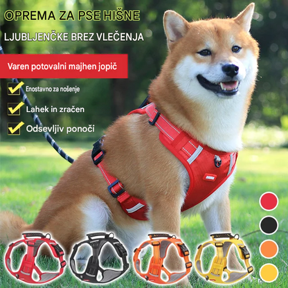 🐶【5–30 kg】Oprsnica za hišne ljubljenčke proti vlečenju