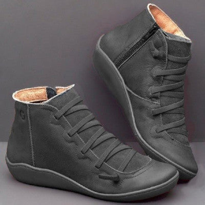 🔥40% de descuento!🔥【Tallas 35-43】Nuevas zapatillas anchas de invierno para mujer 2025-botines casuales.