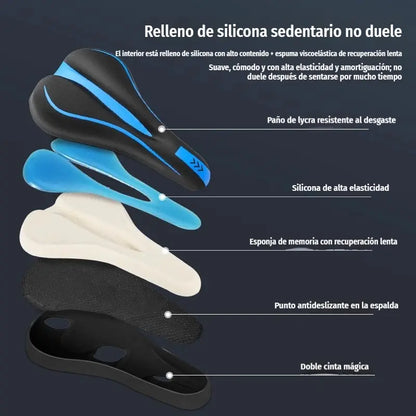 🔥 ¡Último día, 50% de descuento! Fundas de silicona para asientos de bicicleta: máxima comodidad y protección integral.
