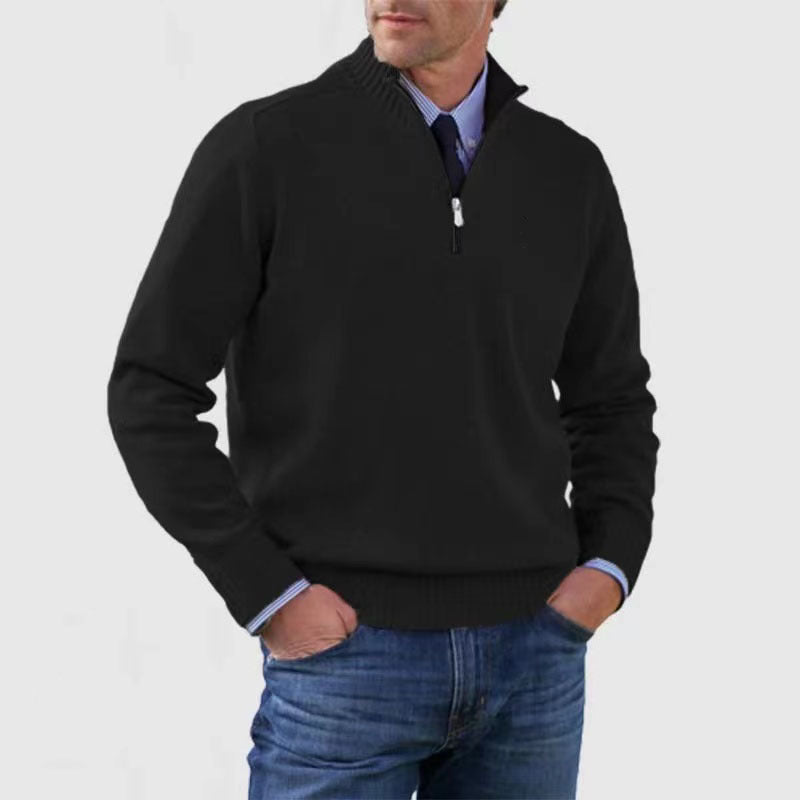 【L-5XL】🎉 Moški kašmirski pleteni pulover, topel in odporen na mraz