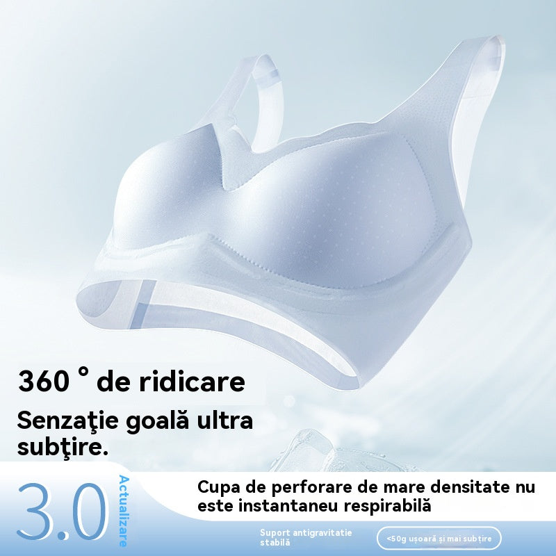 💥🟢【Paket 3 kosov】💦Poletni ultra tanek, kul brezšivni modrček