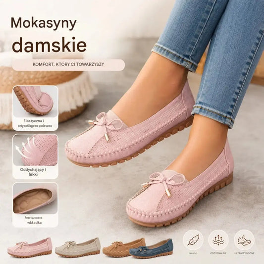 🚶‍♀️⭐Damskie buty ortopedyczne z prawdziwej skóry, lekkie, antypoślizgowe, oddychające i wygodne.