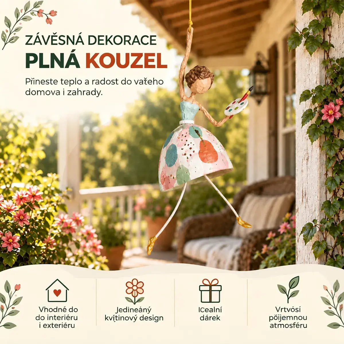 ✨Zabaven viseči okras v slogu plesalca