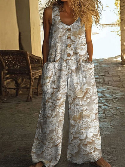 😍💕-60% SLEVA💕【S-3XL】Nové dámské módní ležérní volné overaly na jaro/léto 4255181