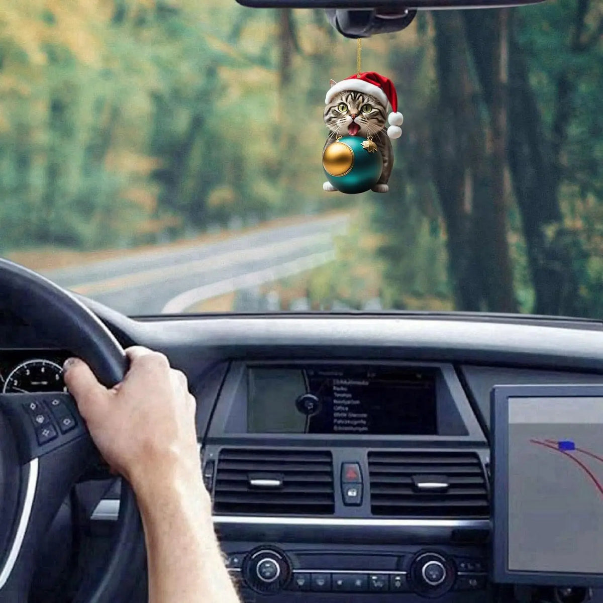 🐱🎄 10 kosov 😻 Božični okraski z motivi mačk – viseči okraski v obliki mačk