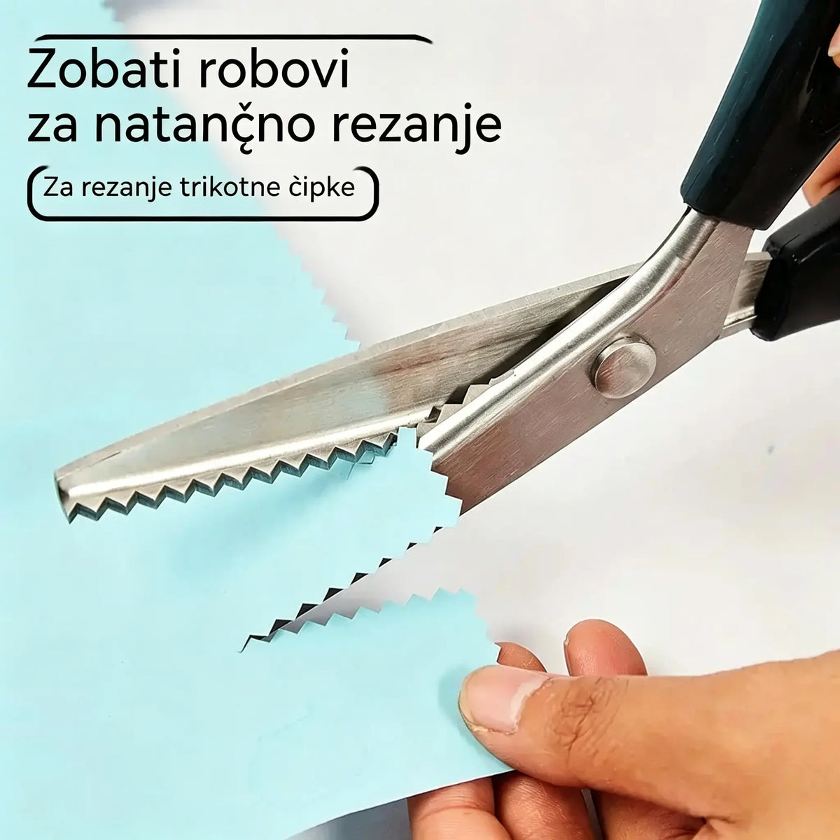 🔥Kupite 1, dobite 1 gratis✂️ Profesionalne nazobčane škarje - ostre, nazobčane škarje za blago