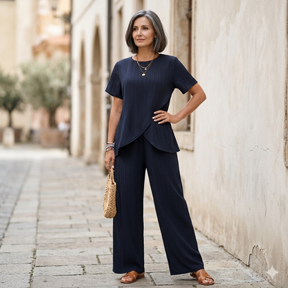 ✨👘✅ Platba při doručení ✅ 【S–3XL】Moderní minimalistický styl, jednobarevný design, nepravidelný střih, přiléhavý střih