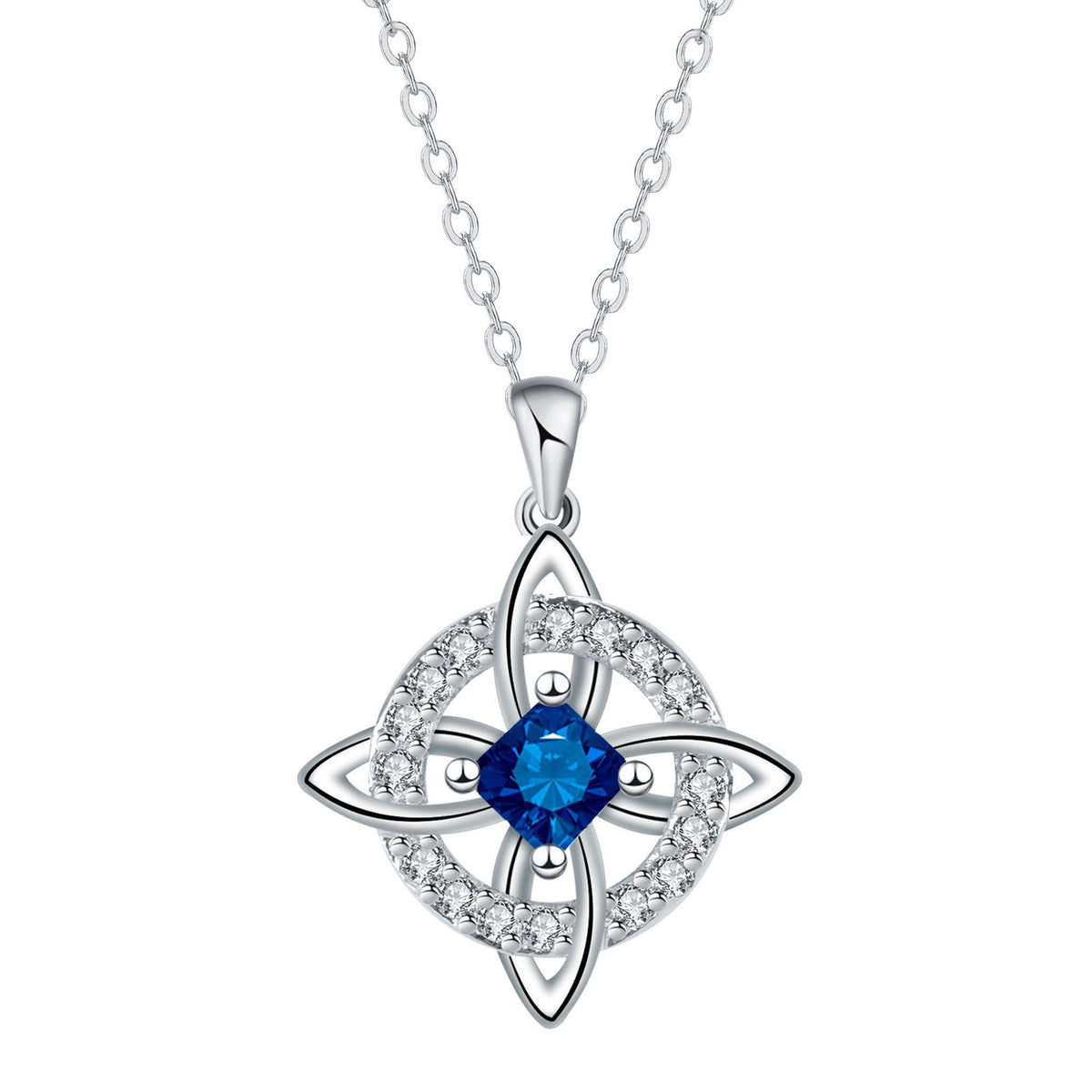 🔮Ogrlica z mističnim čarovniškim vozlom in kamnom rojstva 💞 Zaščitite svoje najdražje