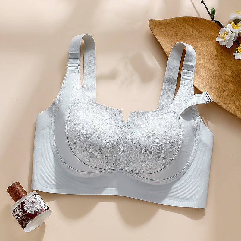 😍【Kupite 1, dobite 1 gratis】Nastavljiv push-up modrček za večje prsi, udoben modrček.